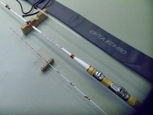 ★(1112-1)手作り・カセ・筏竿(150cm)【大特価】【￥22,000を】