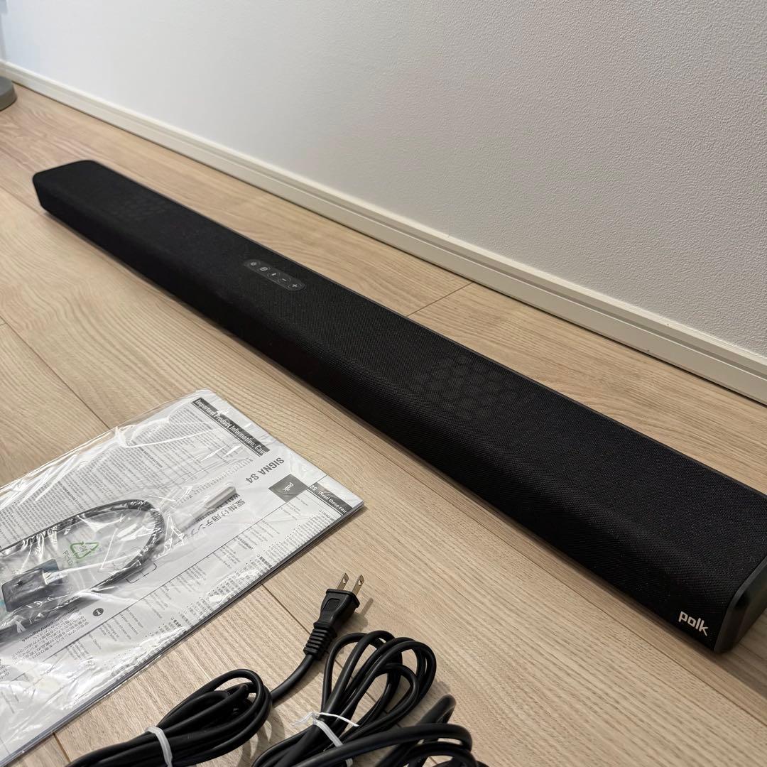 【美品】Polk SIGNA S4 サウンドバー