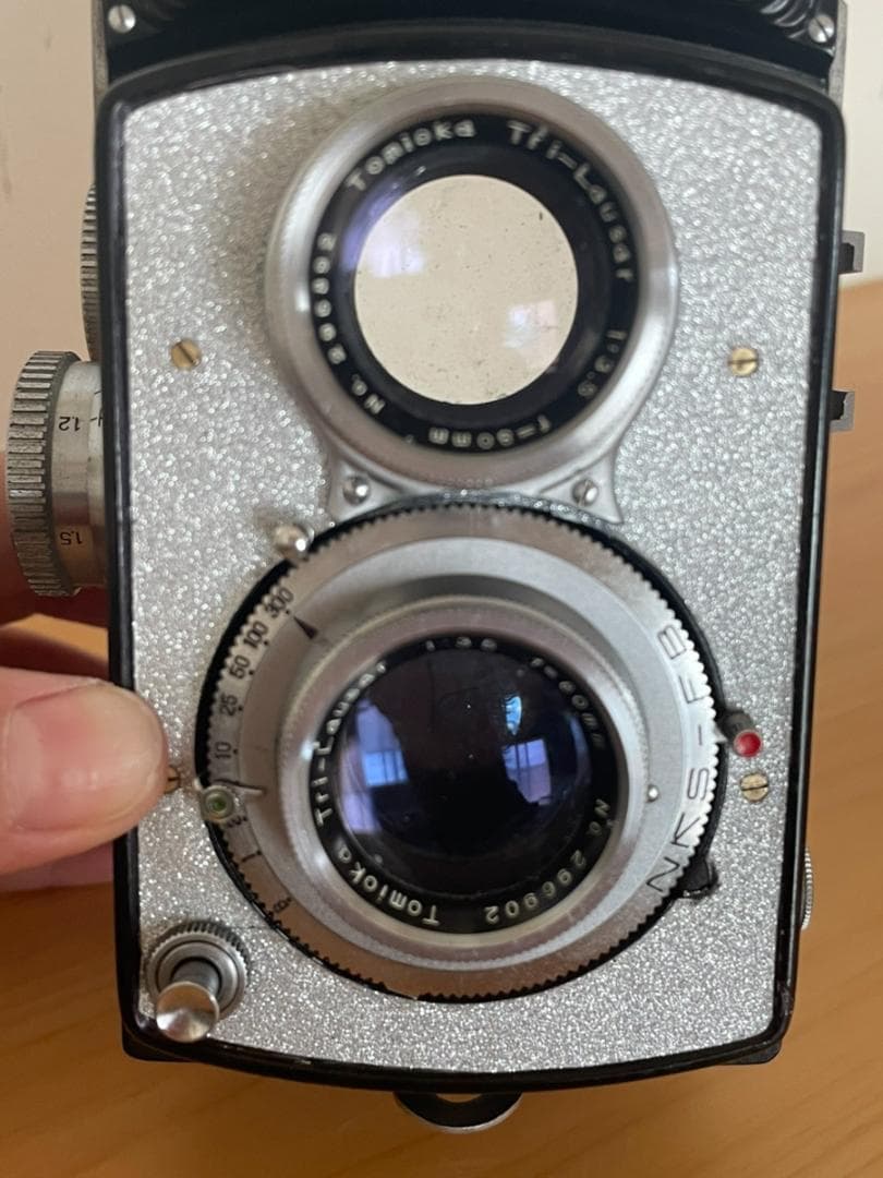 【動作品】Yashica Flex 旧Ｂ型二眼レフカメラ 中古カメラ 骨董