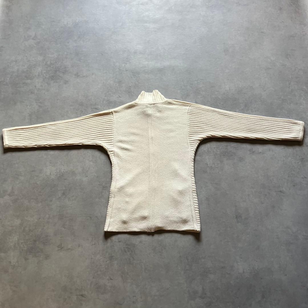 トップス 00s emporio armani wool rib knit jacket