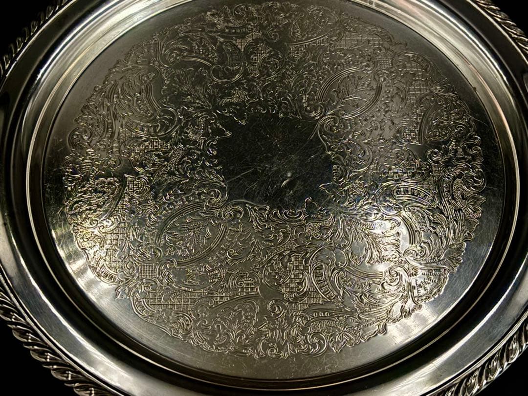 専用 アメリカ　ヴィンテージ　ONEIDA オネイダ　シルバープレート　トレイ