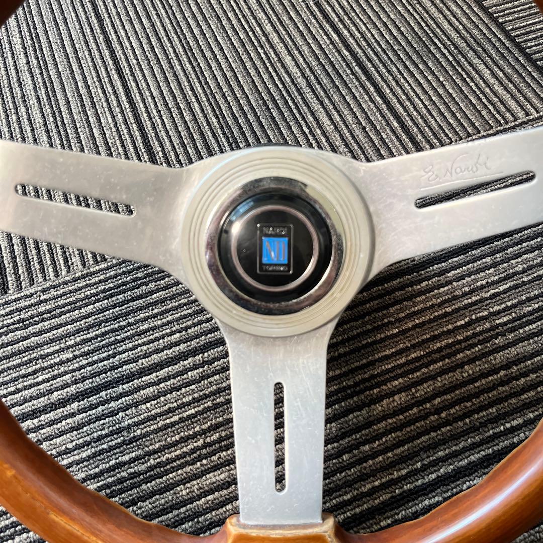 ナルディ ウッドステアリング ハンドル 3本スポーク