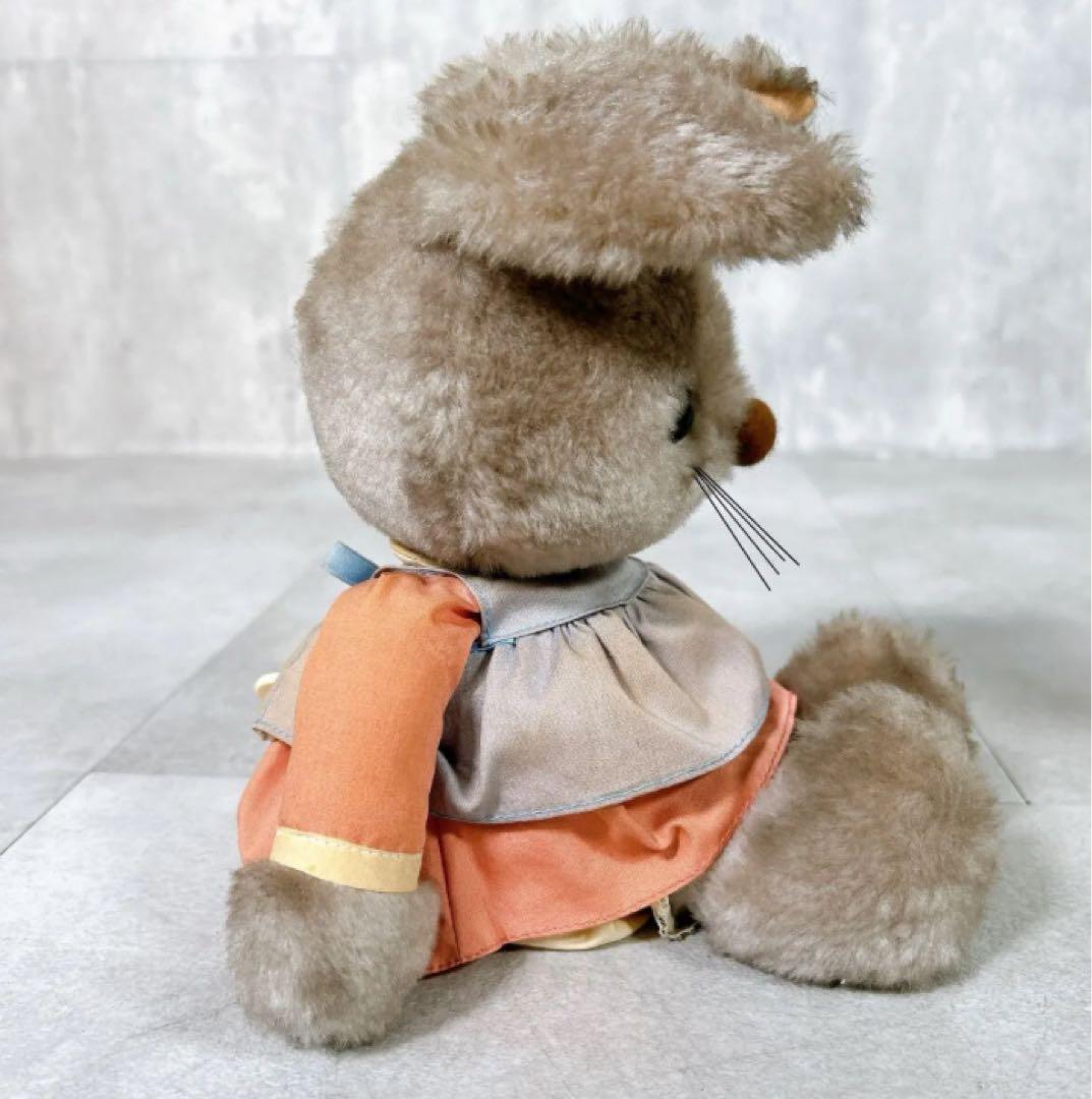 X953 Sankyo doll オルゴール うさぎ 人形 首が動く レトロ