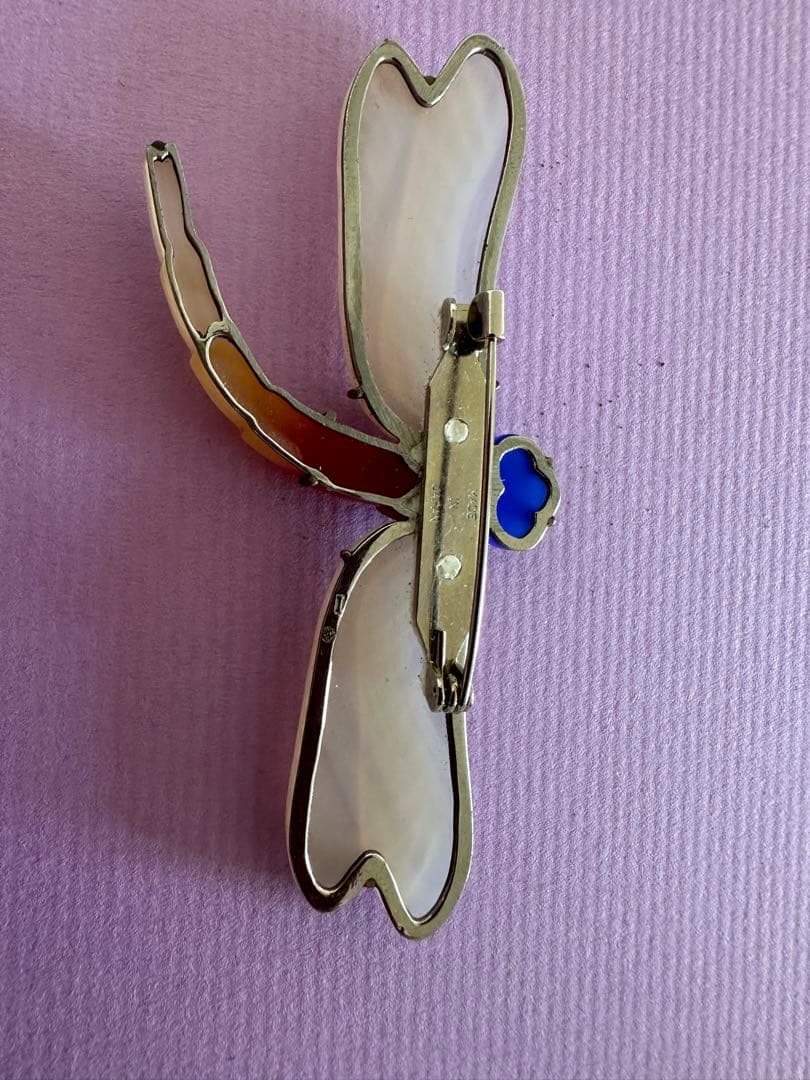 ヴィンテージトンボブローチ