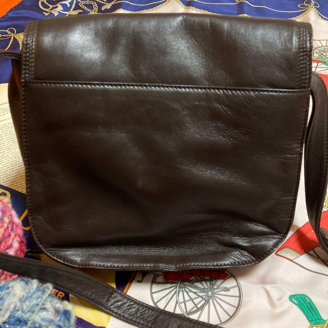LOEWE レザー ショルダーバッグ
