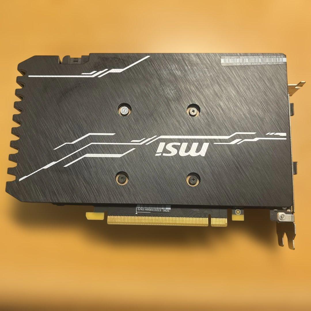 グラフィックボード・グラボ・ビデオカード MSIGeForce GTX 1660 SUPER VENTUS XS OC