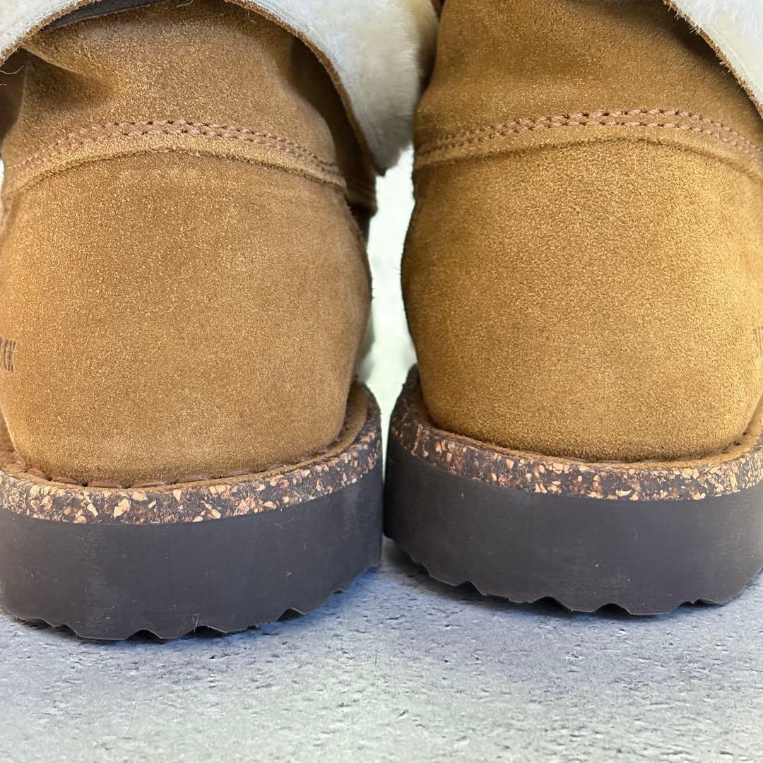 未使用級　ビルケンシュトック (24) ムートンブーツ　バッキー　BAKKI