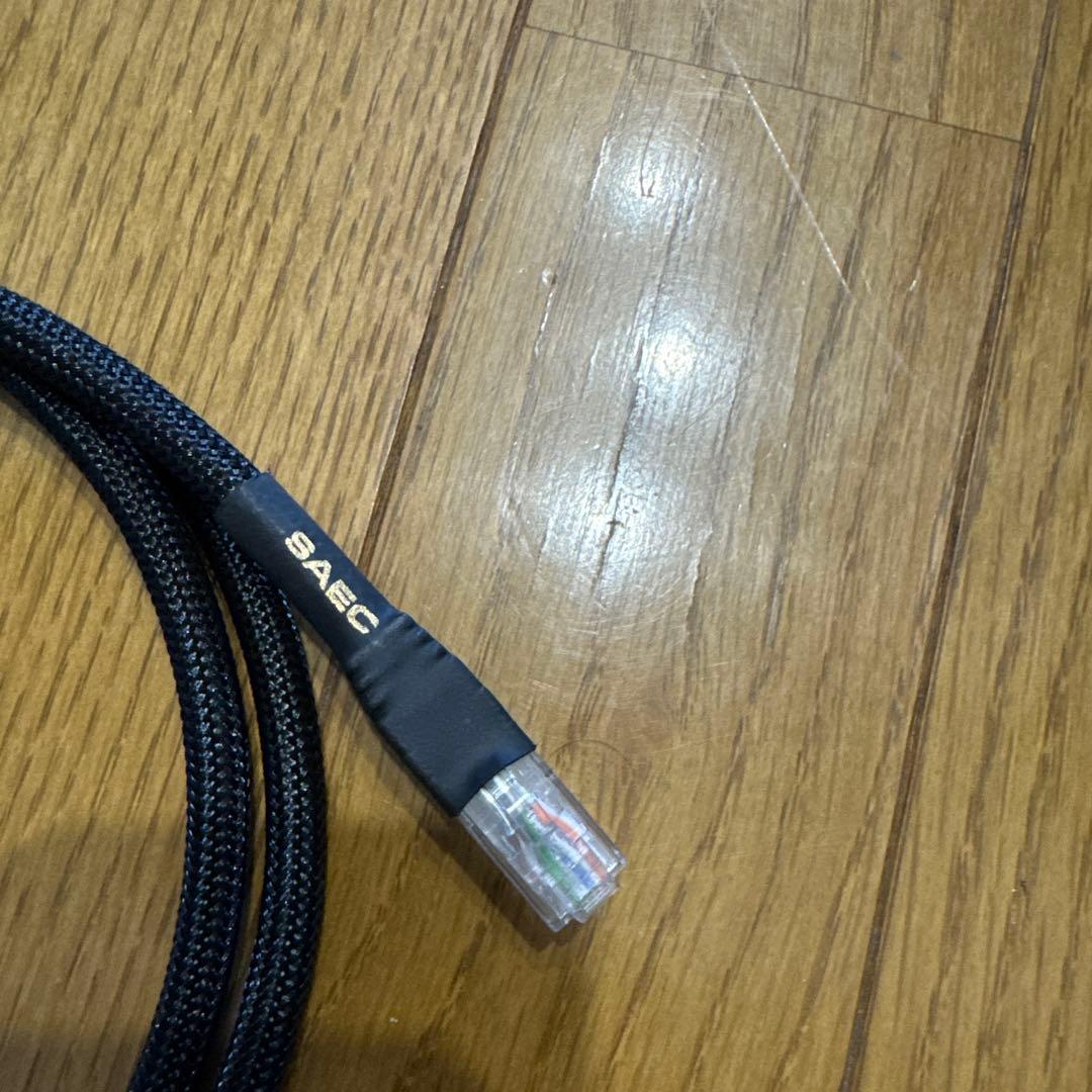 SAEC (サエク) 用高品質LANケーブル SLA-500 1.2m (中古)