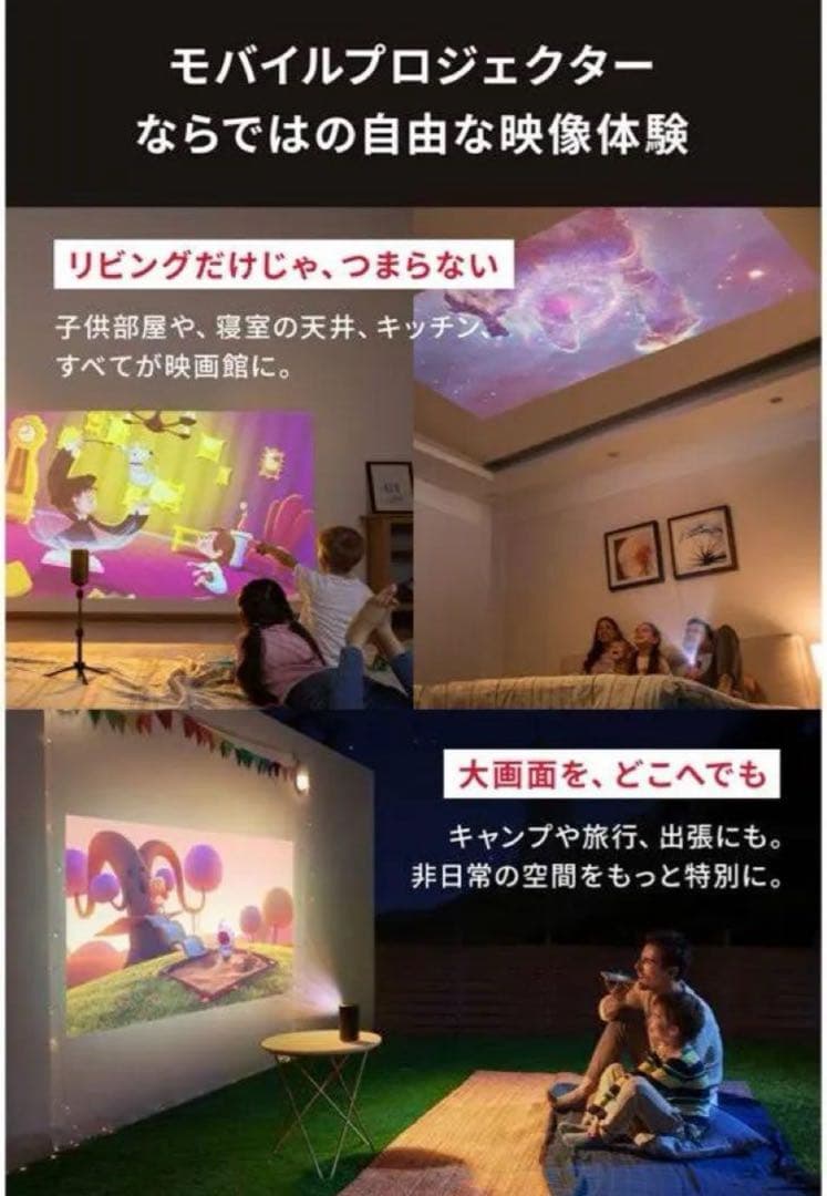 Anker Nebula (ネビュラ) Capsule II 小型プロジェクター