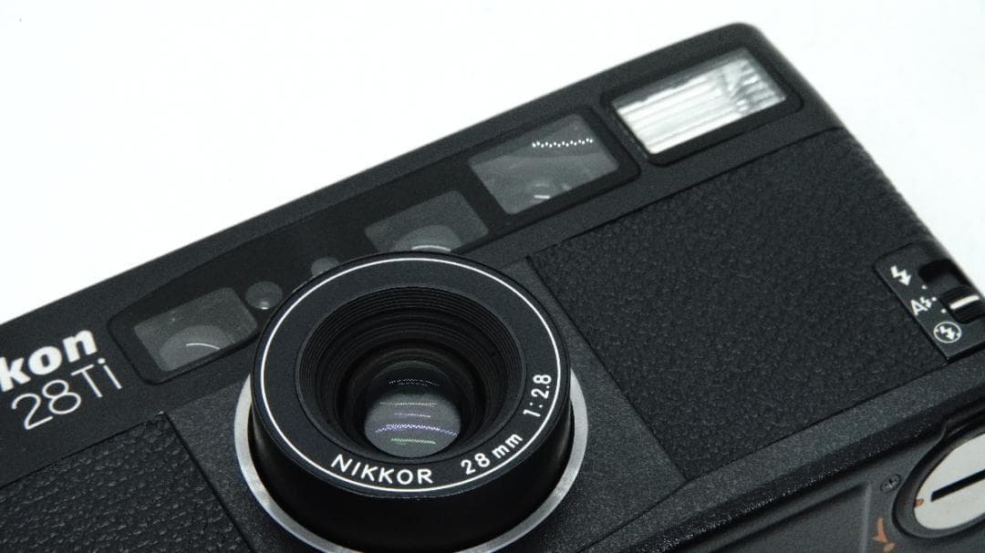 【X2127】Nikon 28 Ti ブラック ニコン コンパクトフィルムカメラ