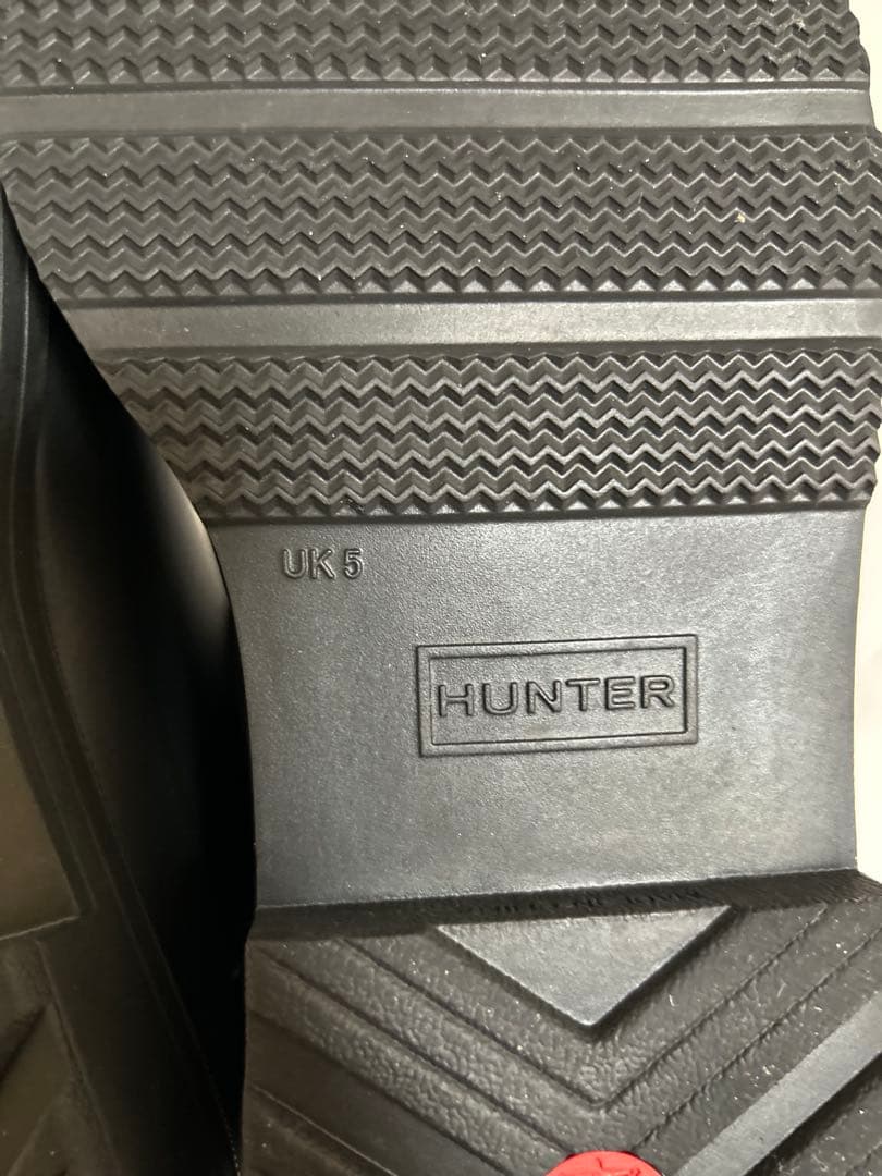 HUNTER 美品　レインブーツ　ブラック