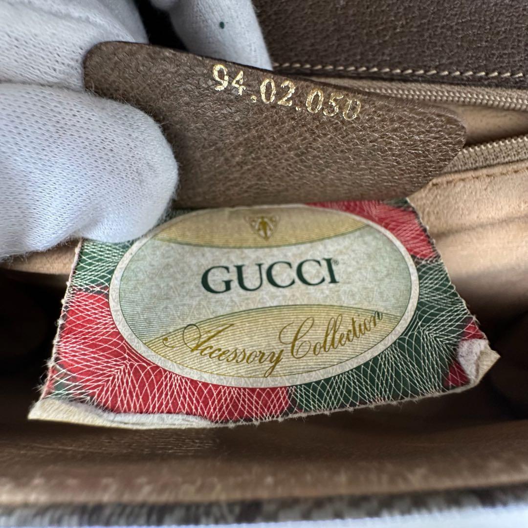 【美品】 GUCCI オールドグッチ ショルダーバッグ 2way 保存袋付き