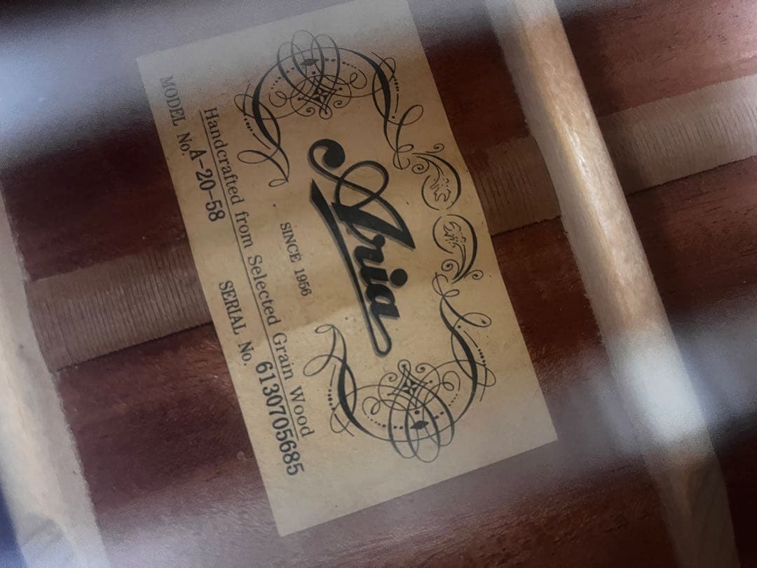 ARIA アリア ミニクラシックギター　ソフトケース付　A-20-58