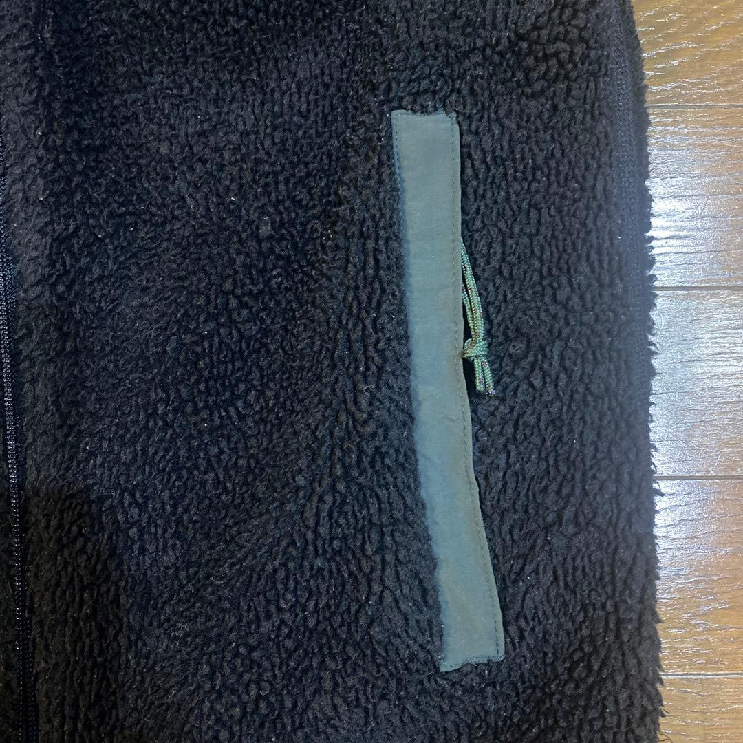 90s USA製 PATAGONIA レトロX ベスト M ブラック
