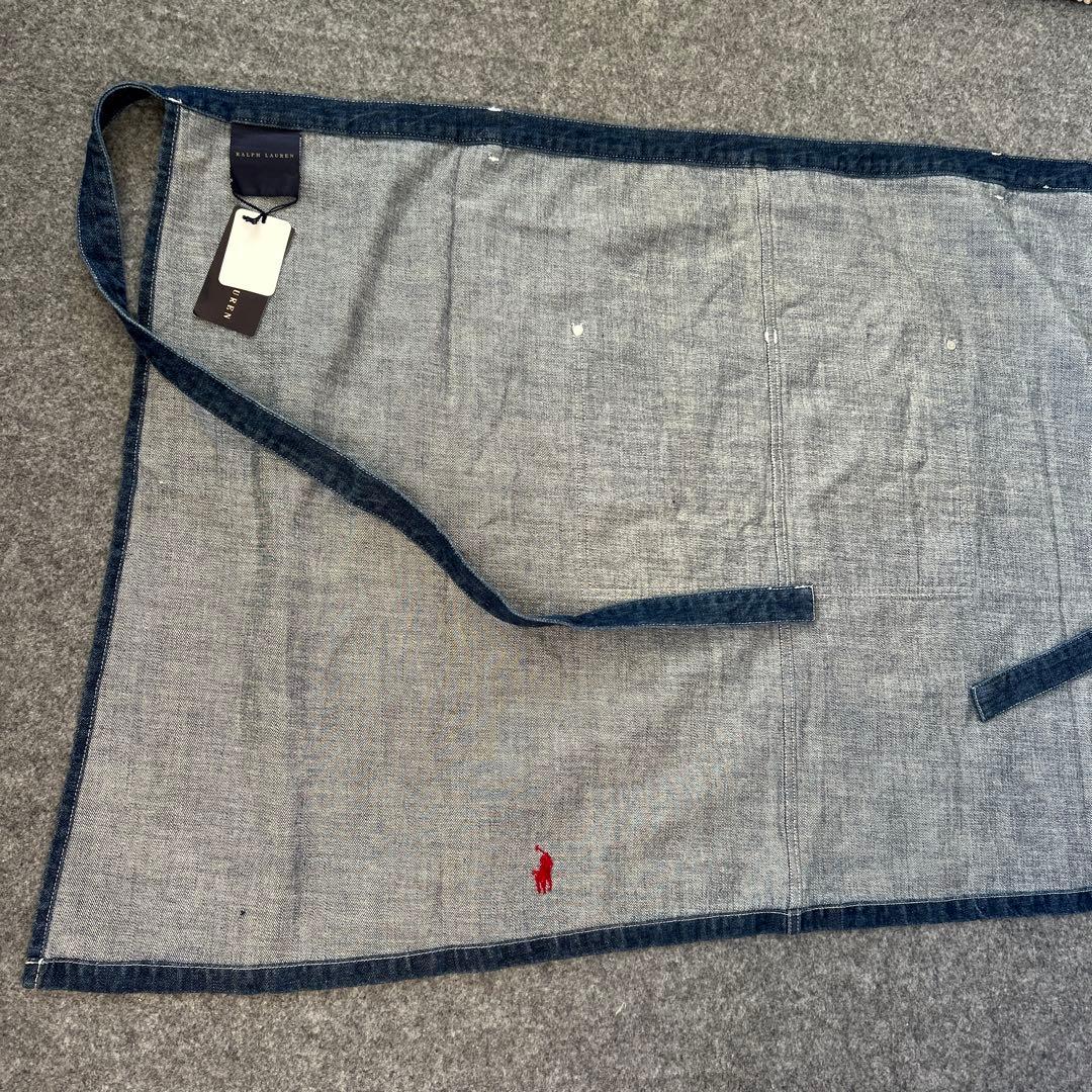 タグ付き未使用　ラルフローレン　ソムリエエプロン　ローレンデニム