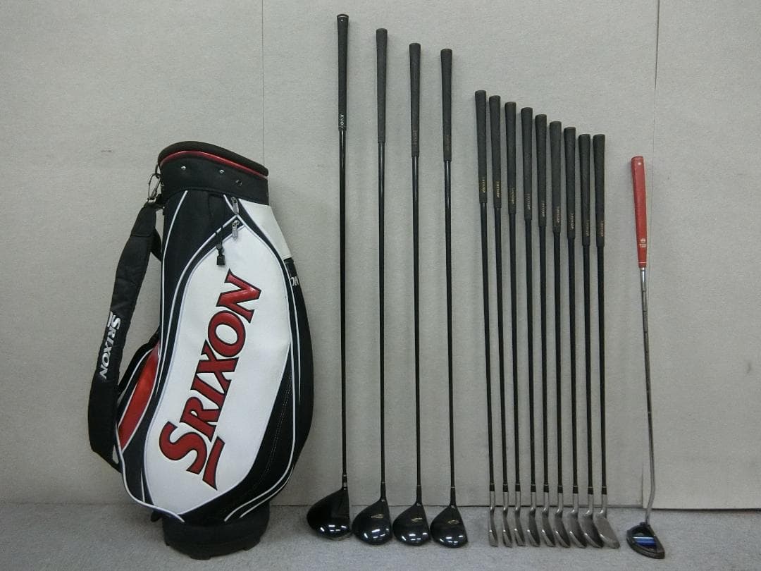 b672 初心者歓迎 ダンロップ等メンズゴルフ１４本セット※Ｄｒ２本入り