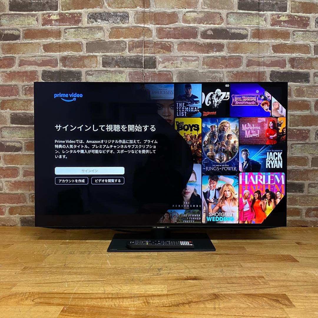 シャープ 42V型 4K有機ELテレビ AQUOS 4T-C42EQ2 22年製