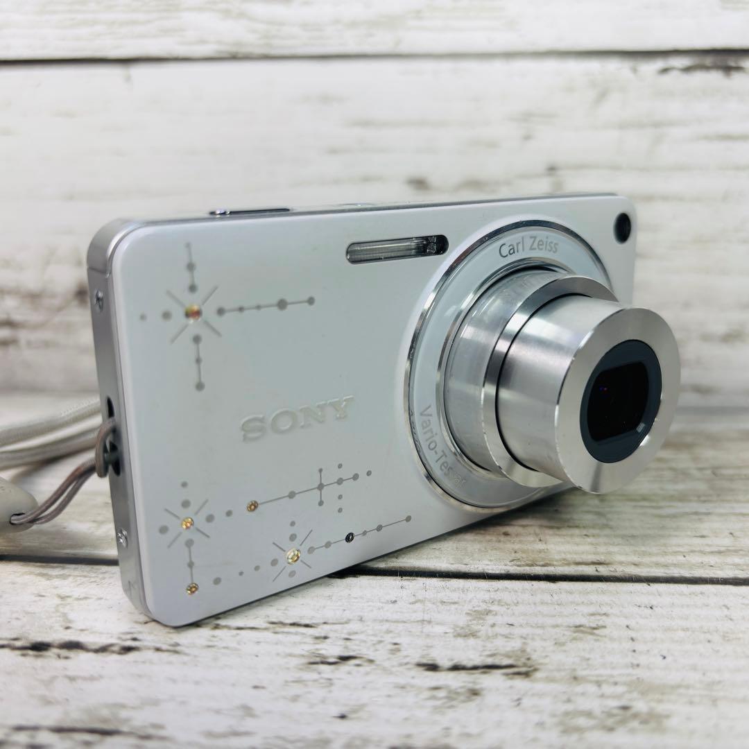 【動作良好】SONY デジタルカメラ DSC-W350D ホワイト