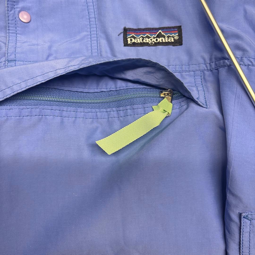 Patagonia バギーズプルオーバー ブライトブルー アメリカ製