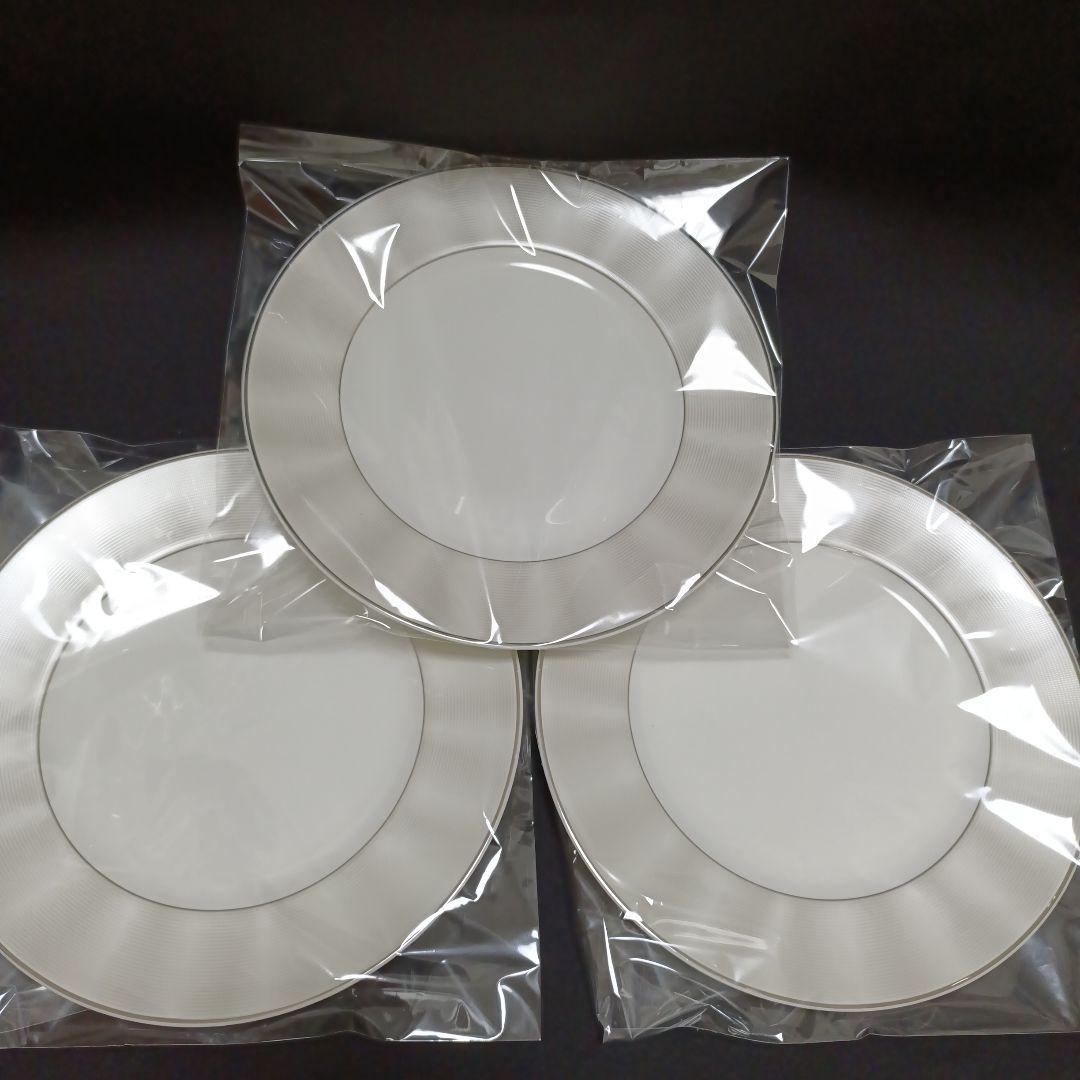 【未使用】NIKKO　ニッコー エリートモダン プレート シルバー ２４ｃｍ