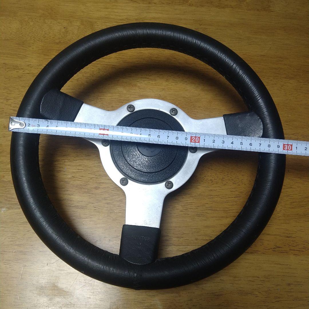 ケーターハムスーパー7，30㍉スポーティ 3スポーク ステアリング ハンドル