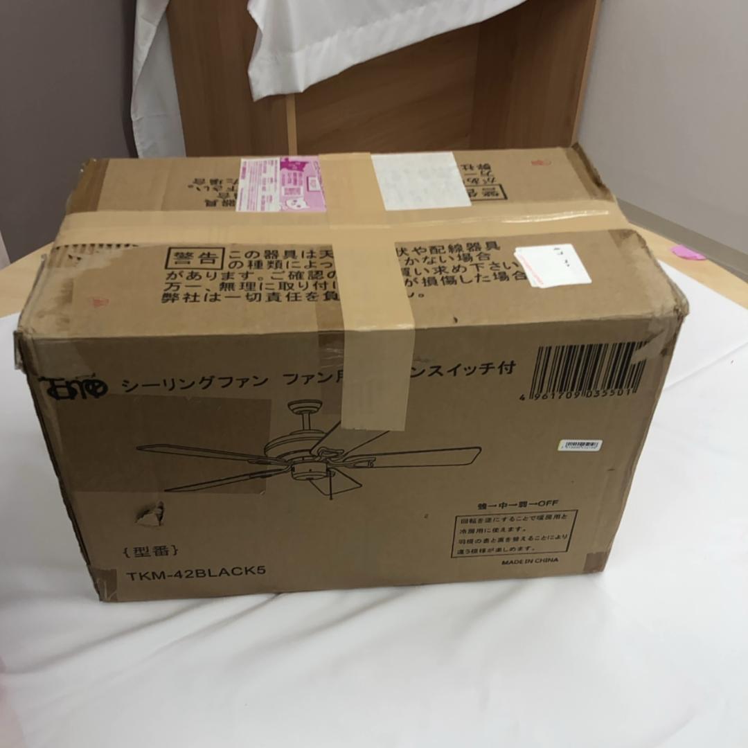 東京メタル シーリングファン 黒 TKM-42BLACK5