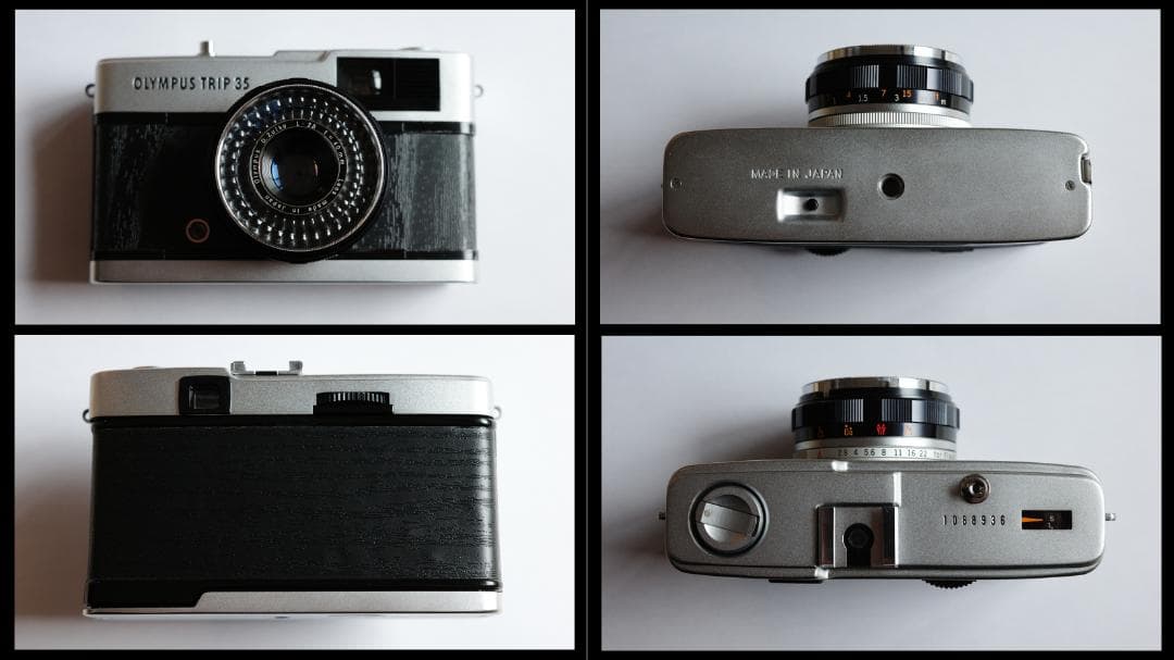 【修理済・完動品】 Olympus Trip 35