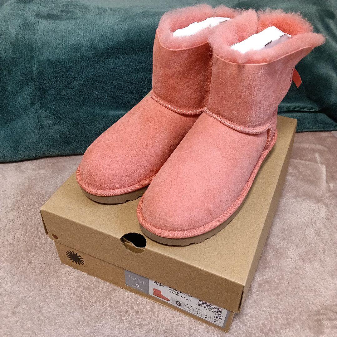 UGG アグ　W Mini Bailey Bow II　ムートンブーツ