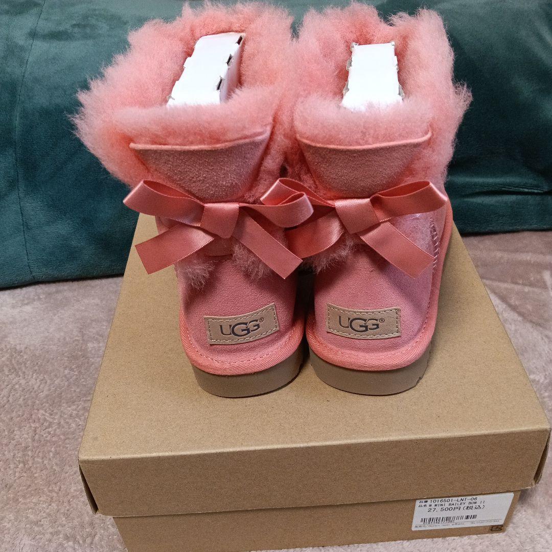 UGG アグ　W Mini Bailey Bow II　ムートンブーツ