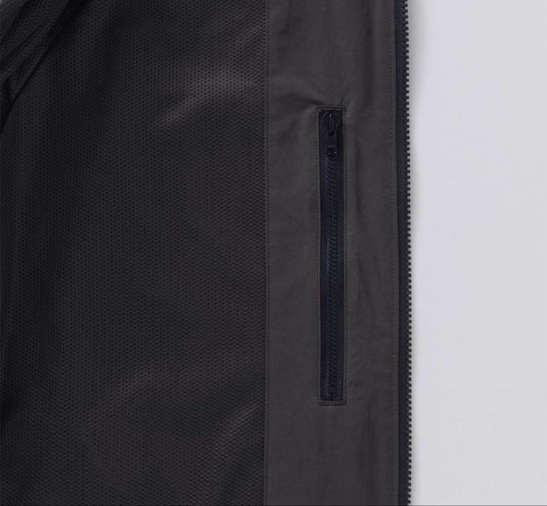 ENNOY CPN HOODIE 黒×白 シャカシャカ テック セットアップ