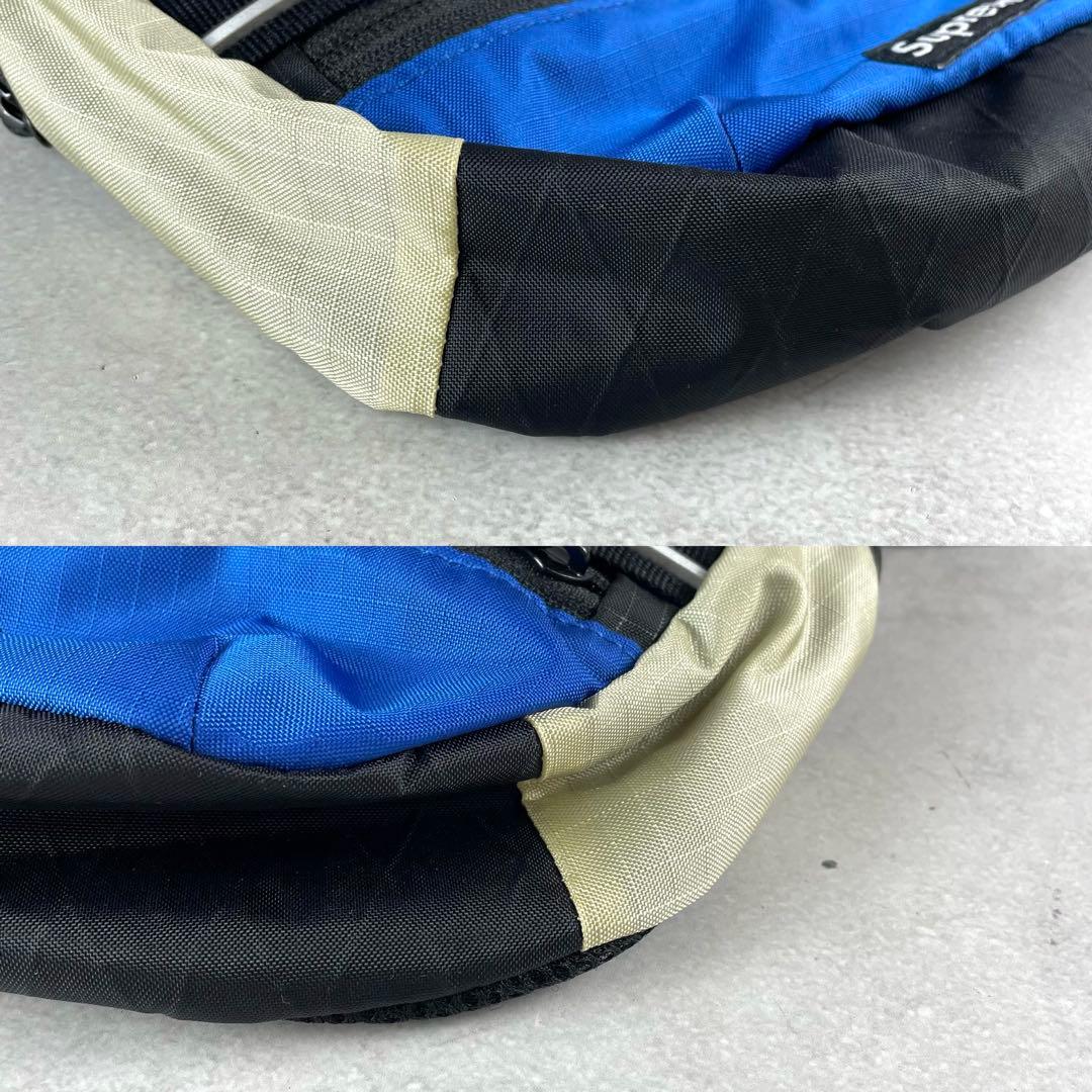 未使用タグ付き✨ シュプリーム ウエストポーチ スポーツ 軽量 ブルー系