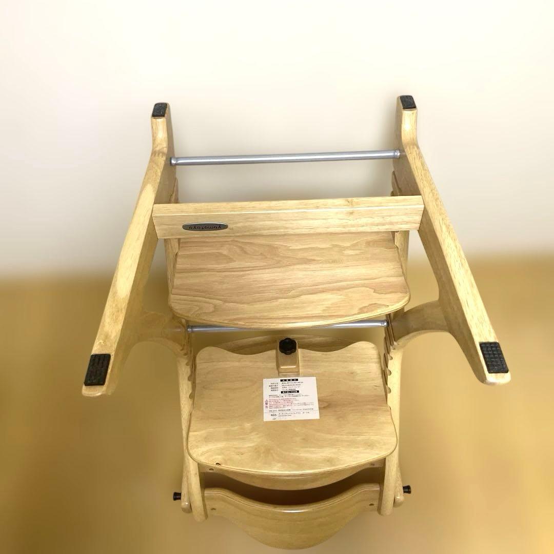 大和屋すくすくチェアスリムプラス　テーブル、ガード付き