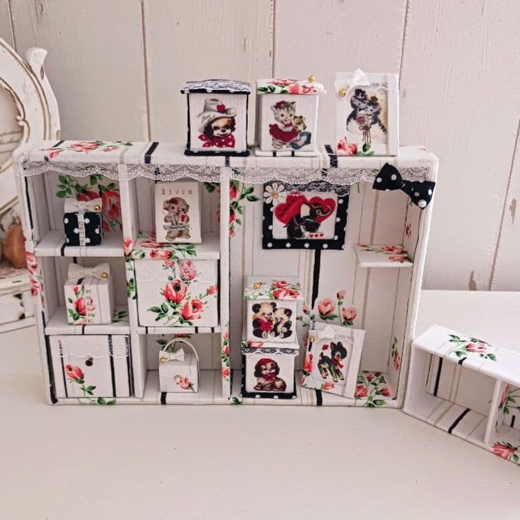 きき様＊kyo＊ハンドメイド＊レトロ花柄＊ミニチュア インテリア他