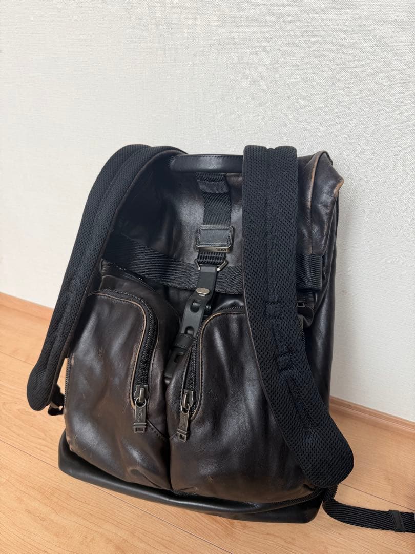 M*e様 【中古】TUMI Alpha Bravo ロンドン オールレザー バッ