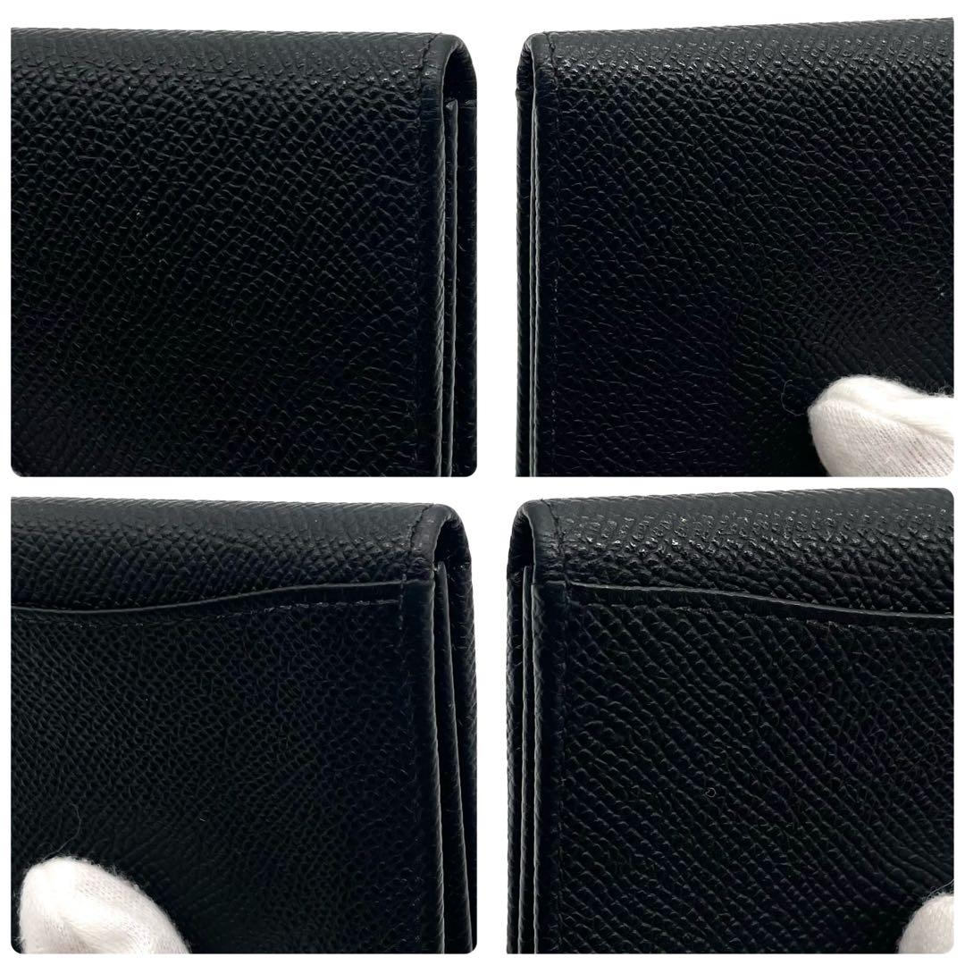 【未使用級】ブルガリ カードケース 名刺入れ レザー ビーゼロワン ブラック