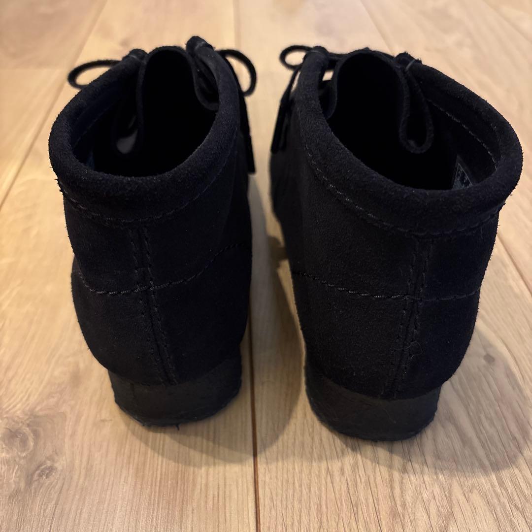 クラークス ワラビー ブラック