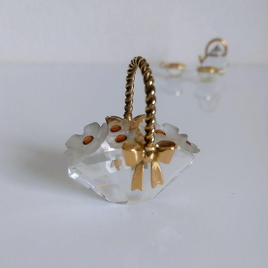 スワロフスキー　ケーキ・カップ&ソーサー・ポット・フラワーバスケット まとめ売り