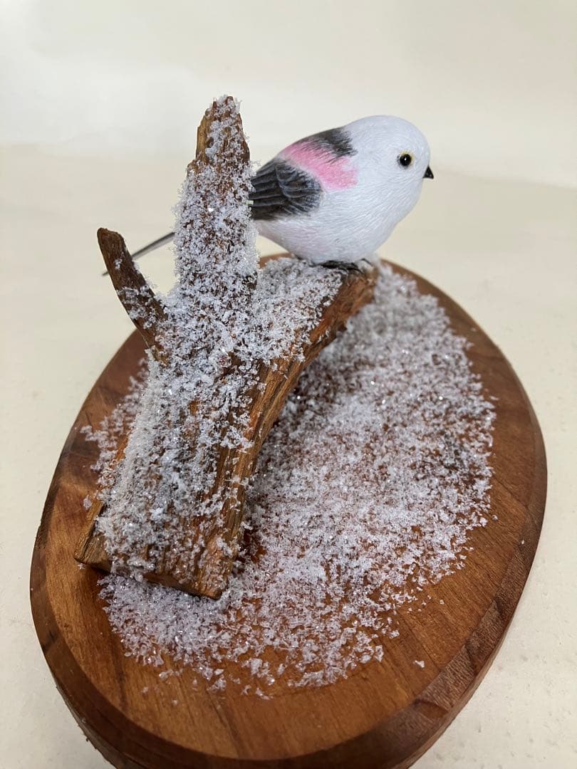 バードカービング(シマエナガ)