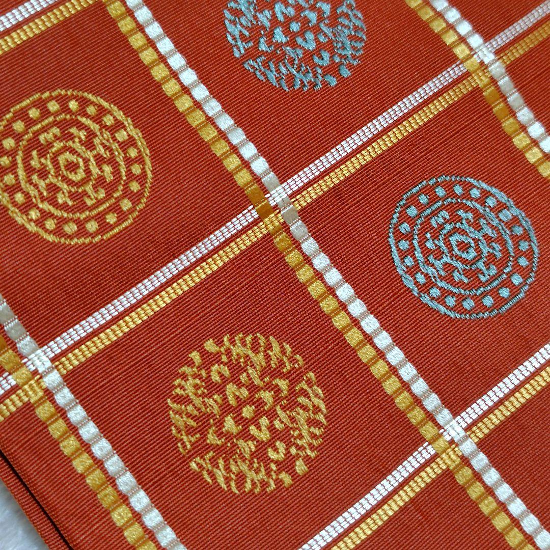 arcoiris★正絹　本場筑前博多織　半幅帯　5点セット