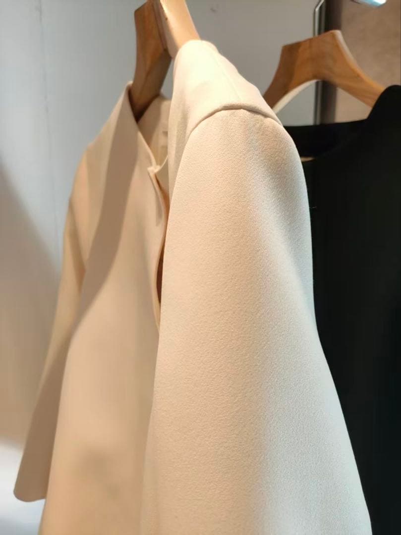 ♥️ルフィル エアートリプルクロスバックフレアジャケット コート♥️LEPHIL