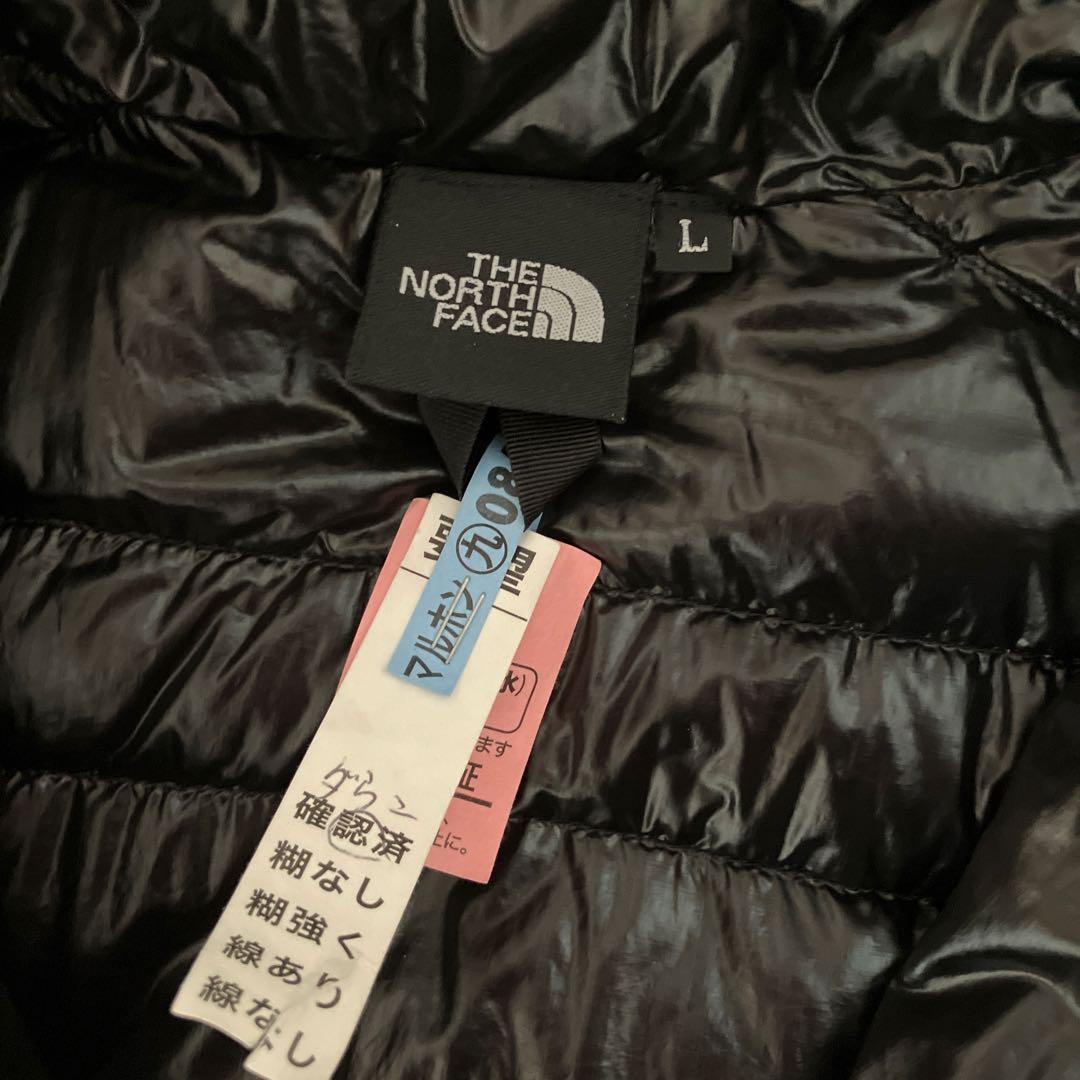 【最終値下げ】ノースフェイス ライトヒート ダウン ND18174 L 黒 軽量