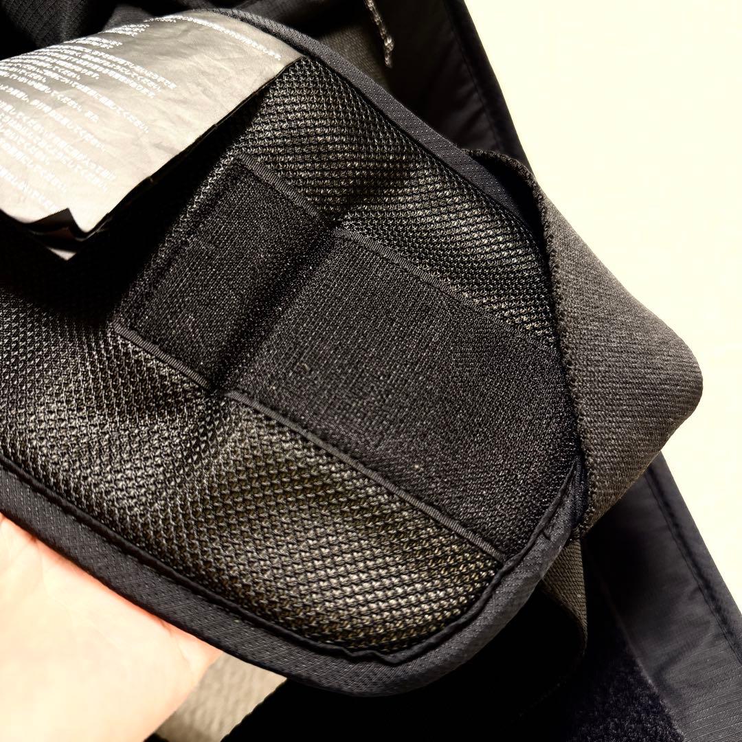 【美品】ポルバン アドバイス ヒップシート ブラック　シングルショルダー付