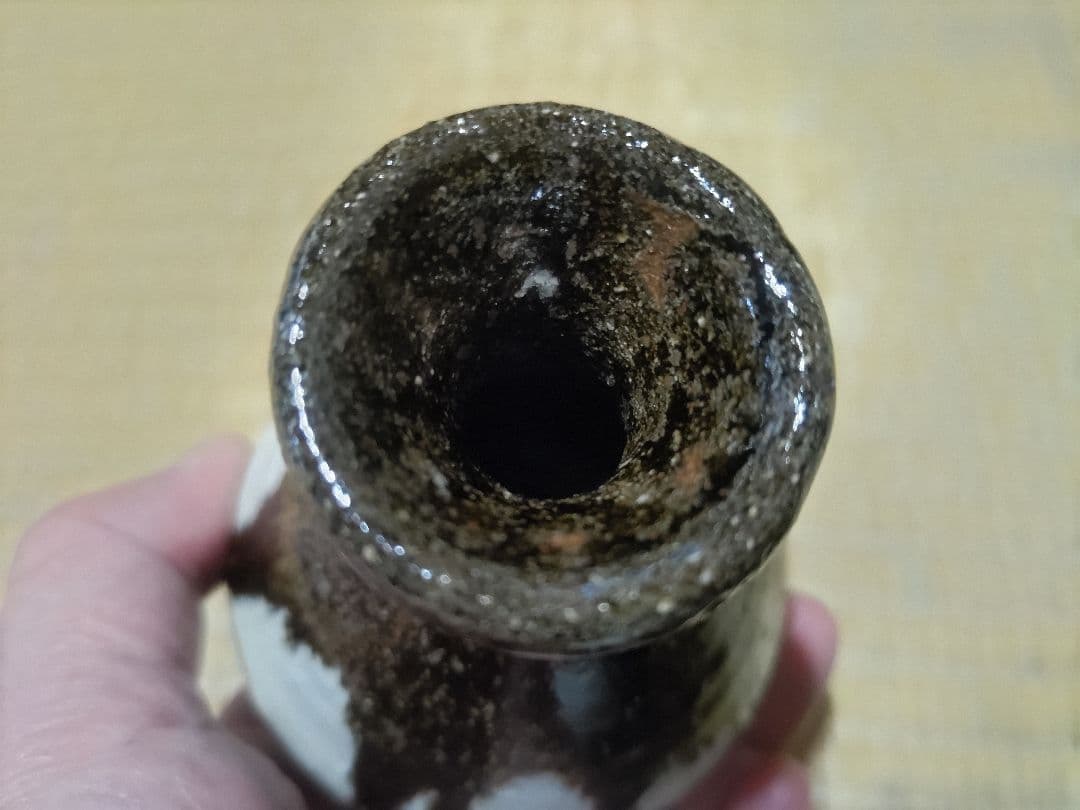 西岡小十　ファン必見！絶品希少作　朝鮮唐津　徳利