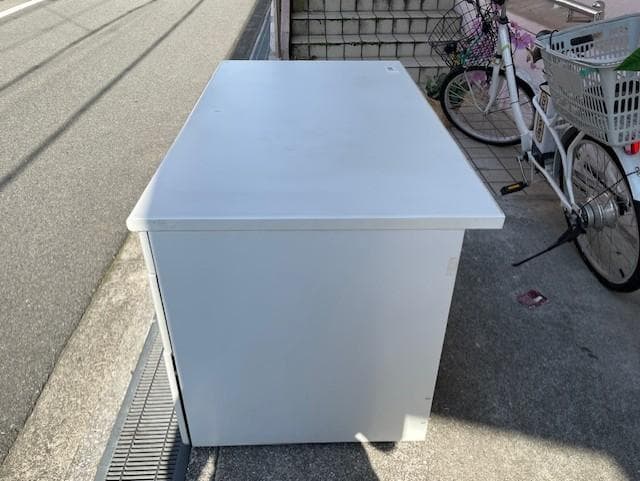 ホワイト L字型デスク 引き出し3つ