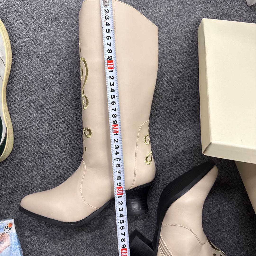 d*9様 【正規品】アナ　白ブーツ