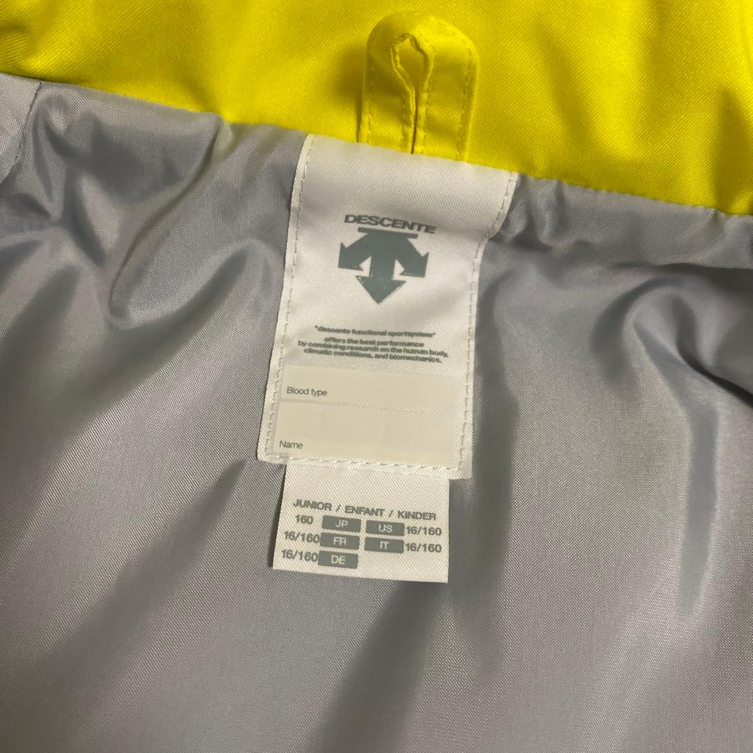 美品　デサント　スキーウェア　160