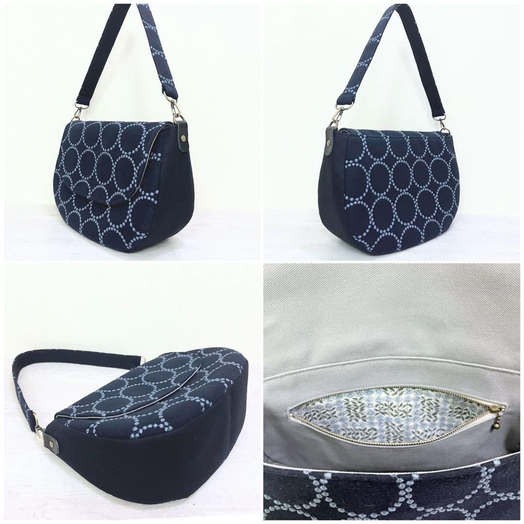 ミナペルホネン　ハンドメイド　ショルダーバッグ　トートバッグ