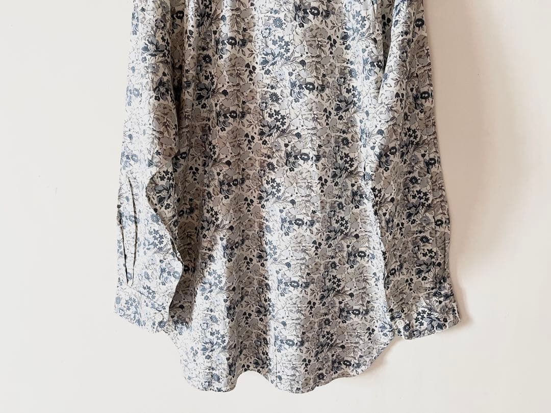 新品タグ付 マーガレットハウエル×リバティ レギュラーカラーシャツ