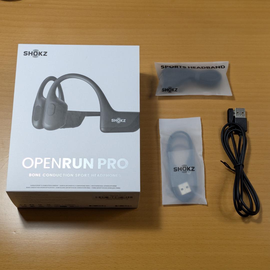 SHOKZ OPENRUN PRO 骨伝導イヤホン