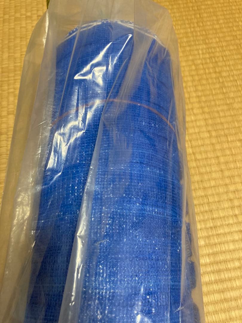 日本緑十字社　バリアフェンス　50m 目隠し　仮囲み　ブルー